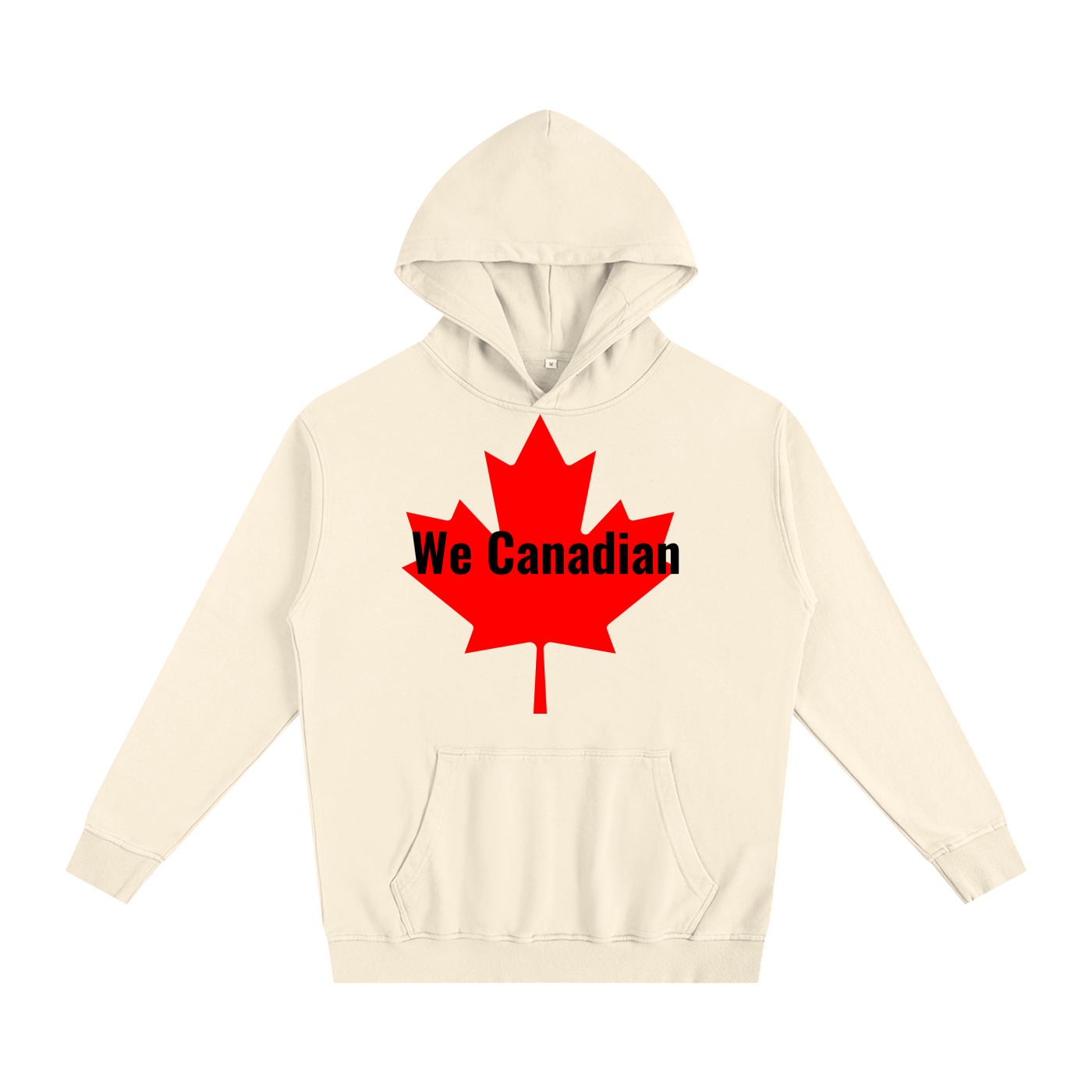 Oversized Essential Hoodie with our canadian leaf design