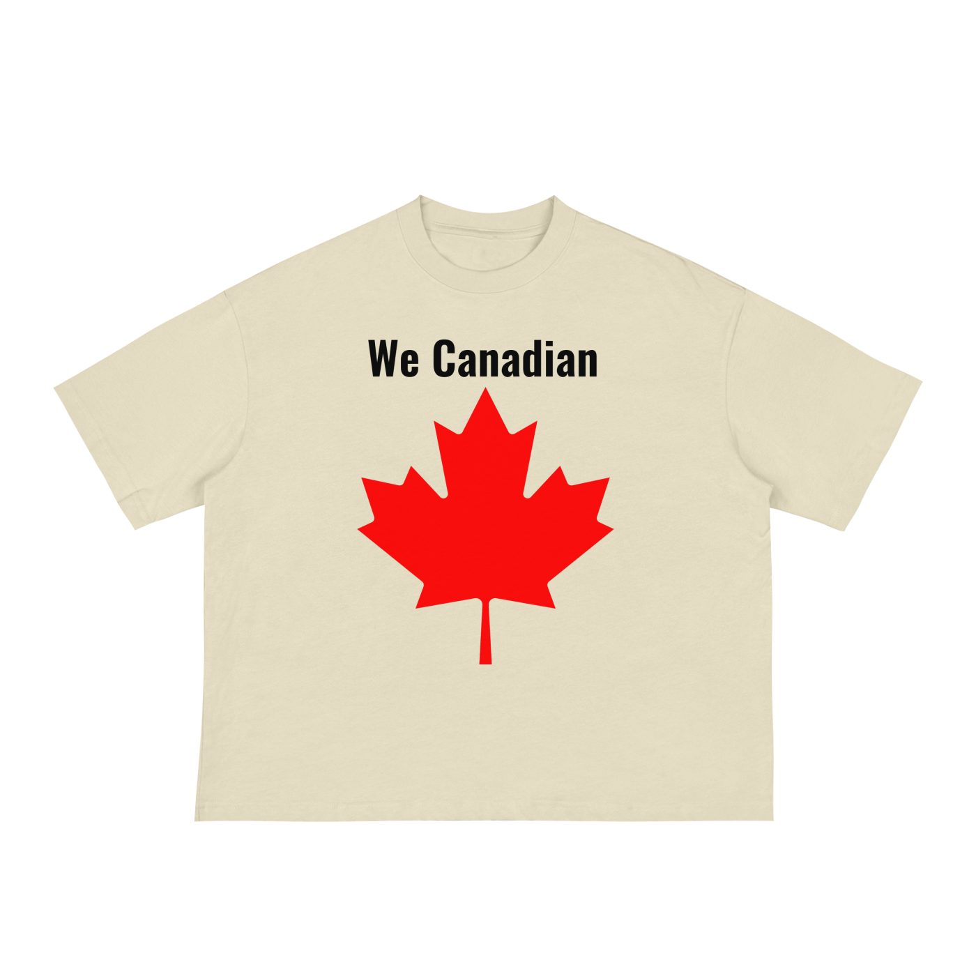 Classic Boxy Tee - 230 GSM with our Canadian design