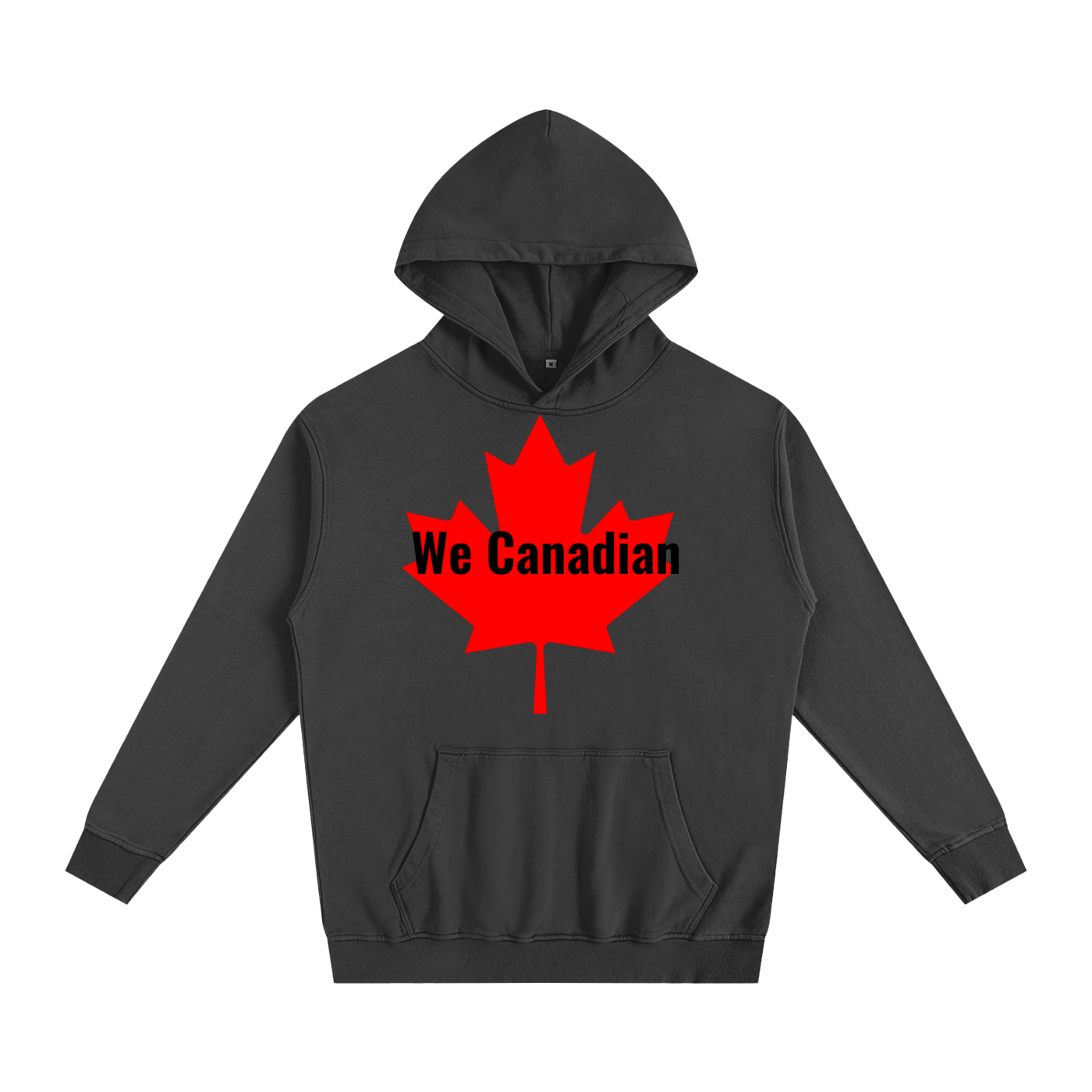 Oversized Essential Hoodie with our canadian leaf design