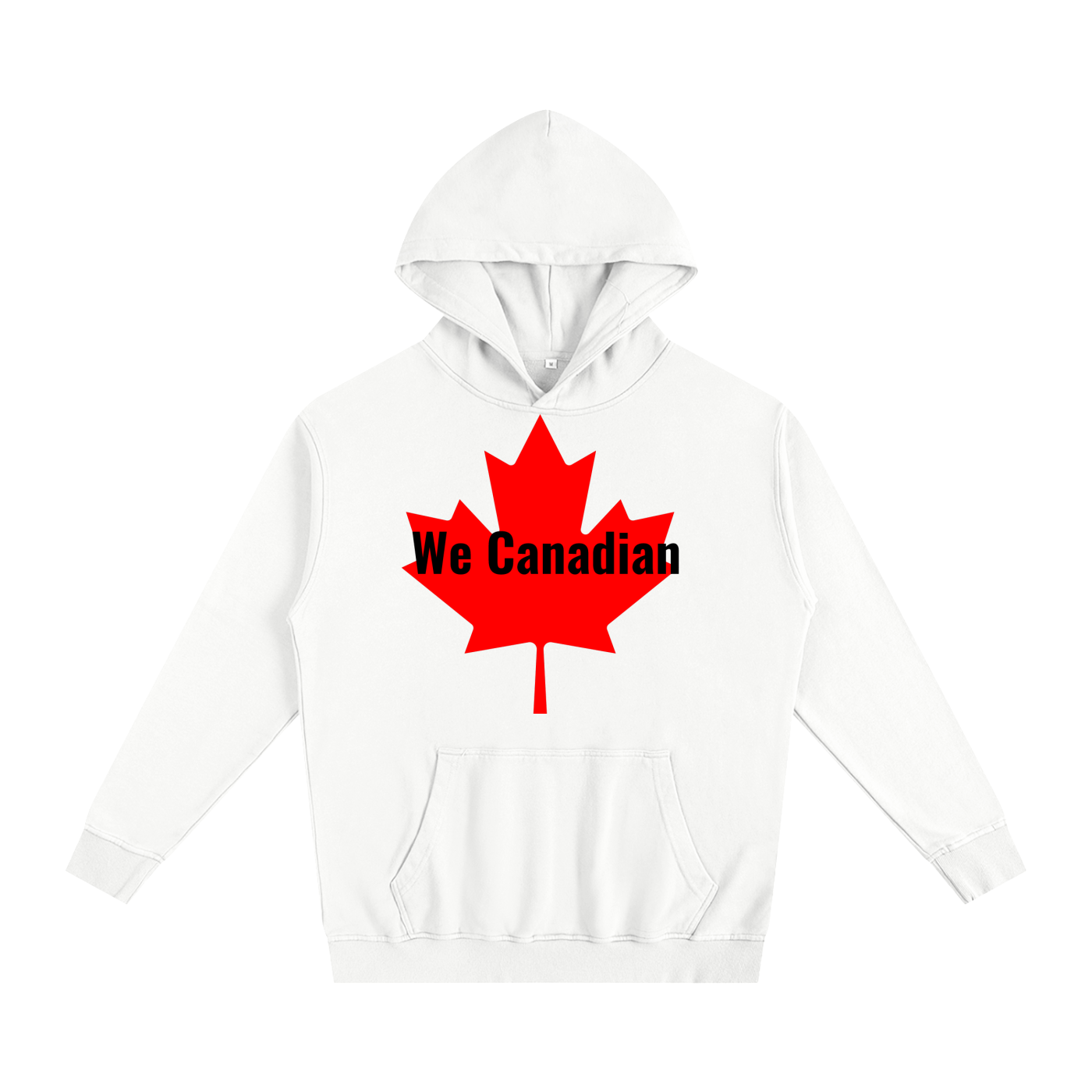 Oversized Essential Hoodie with our canadian leaf design