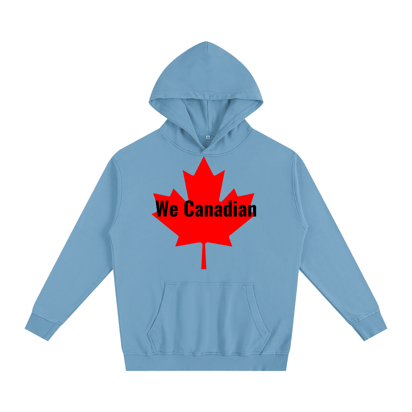 Oversized Essential Hoodie with our canadian leaf design